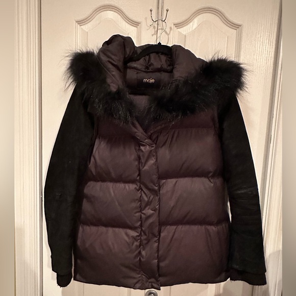 EUC maje down jacket womens - Picture 1 of 6